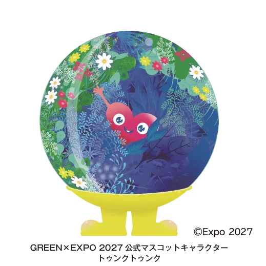 GREEN×EXPO 2027 イメージキャラクター トゥンクトゥンク